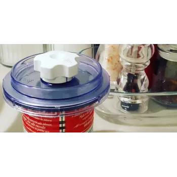 Lebensmittelabdeckung Magic Vac ACO1011 - universeller Vakuumdeckel 12,5 cm