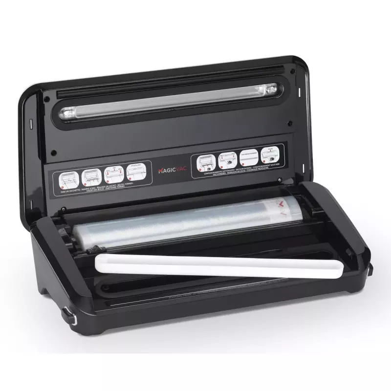 Magic Vac Activa Vakuumiergerät 800 mbar Schwarz Weiß