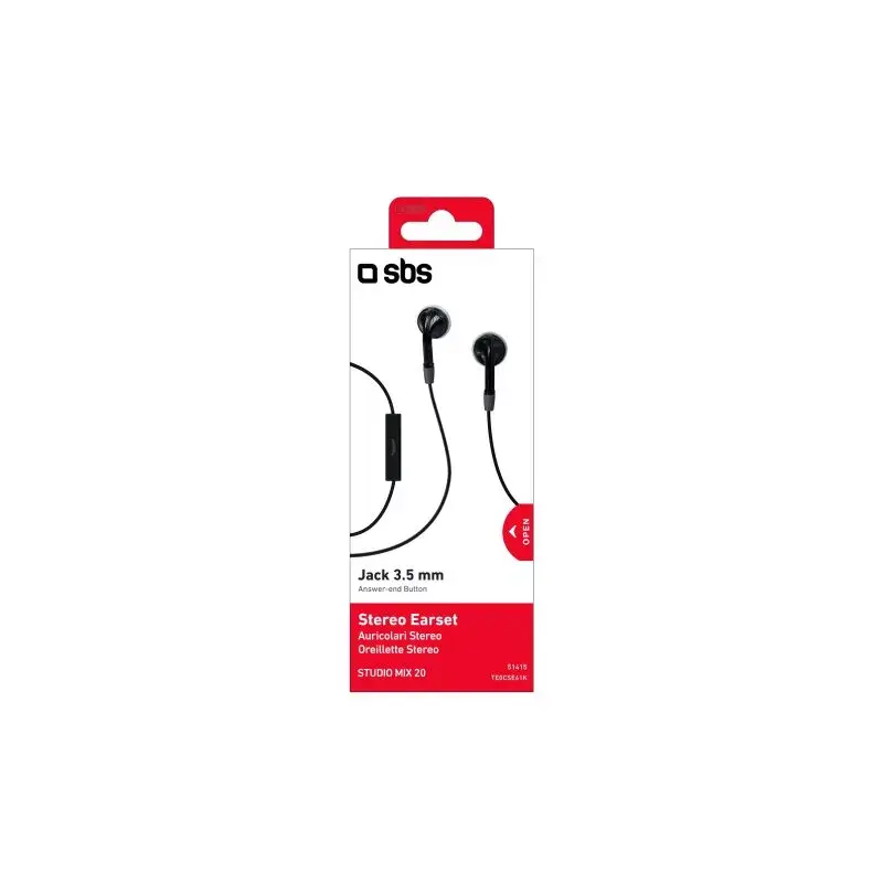 Headset SBS Earset kabelgebunden Stereo Duo