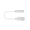 Mobiles Kabel SBS TEINTJACKTYCFMW Weiß 0,09 m 3,5 mm USB-C