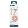 Handytrageband SBS TEUNILACEP, pink, Stoff, 1 Stück, Länge (Packung) 200 mm