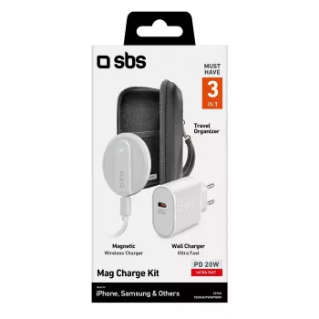 Tragbares Ladegerät SBS Always on Charge KIT 10000mAh