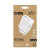 Ladegerät für Mobilgeräte SBS GRETR1CPD20W Universal Weiß AC Schnellladung