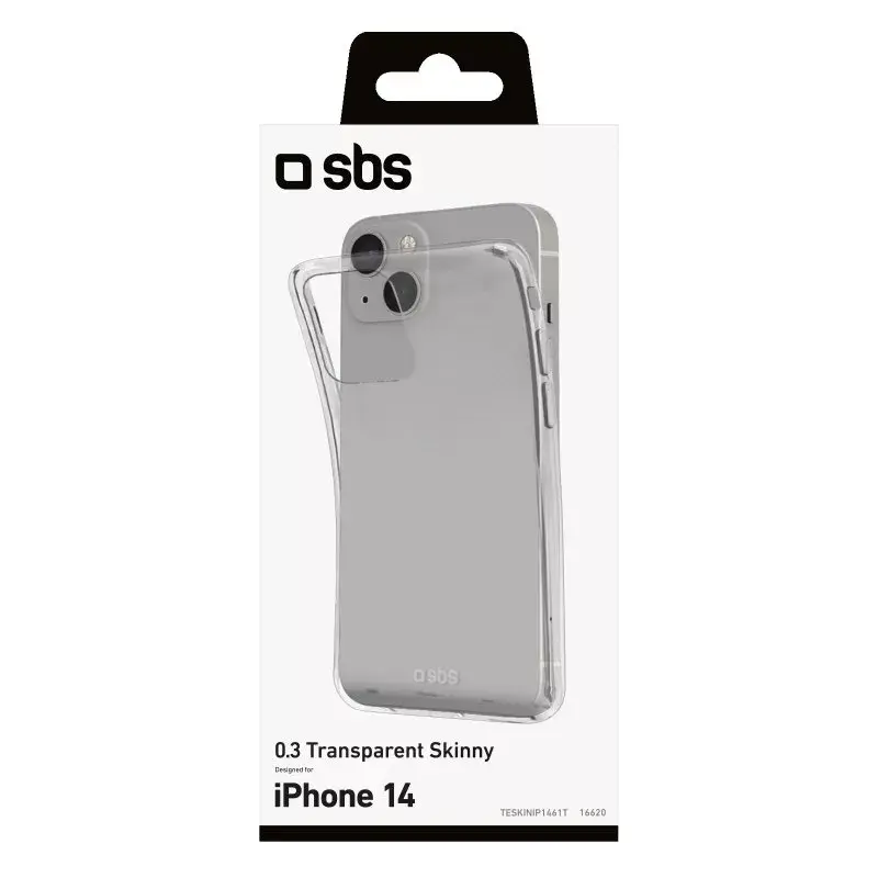 Abdeckung SBS TESKINIP1461T für iPhone 14 Transparent 15,5 cm