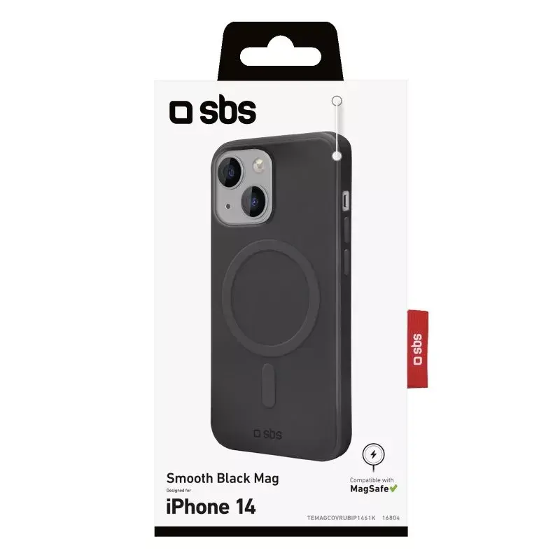 Cover SBS TEMAGCOVRUBIP1461K für iPhone 14 15,5 cm Schwarz
