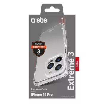 Abdeckung SBS Extreme X3 iPhone 14 Pro 15,5 cm Transparent