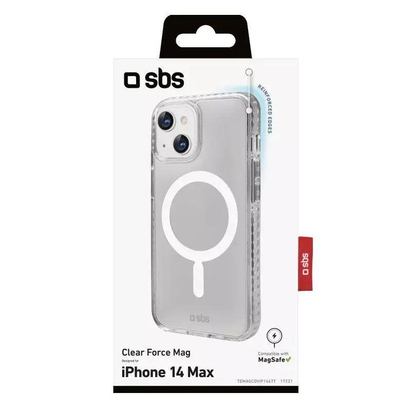 Abdeckung SBS TEMAGCOVIP1467T für iPhone 14 Plus 17 cm Transparent