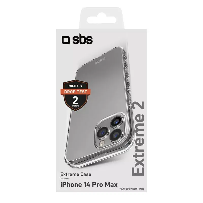 Abdeckung SBS TEUNBKEX2IP1467P für iPhone 14 Pro Max 17 cm Transparent