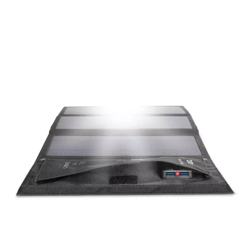 Solar-Panel SBS TESOLARCHG21W 21W USB 5V 2.1A Schwarz