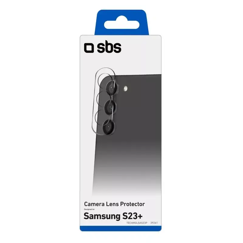 Objekivschutz SBS TECAMGLSAS23P Transparent Silikon Gehärtetes Glas