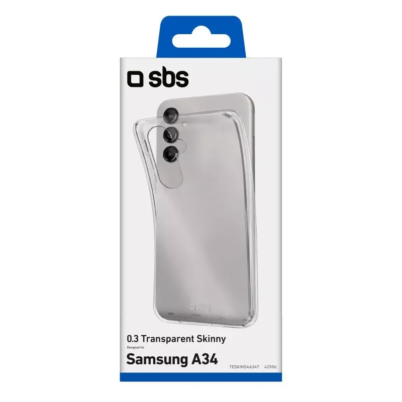 Cover SBS Galaxy A34 16,8 cm Transparent Monochromatisch