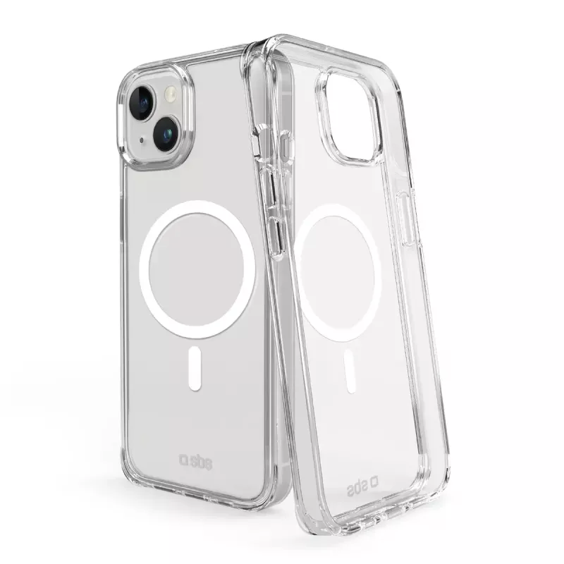 Abdeckung SBS TELIGMAGIP1567T Transparent für iPhone 15 Plus/14 Plus 17 cm
