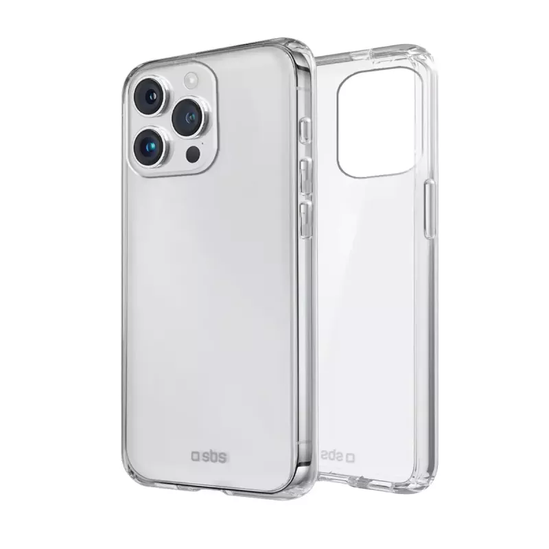 Abdeckung SBS TESKINIP1561PT für iPhone 15 Pro 15,5 cm Transparent