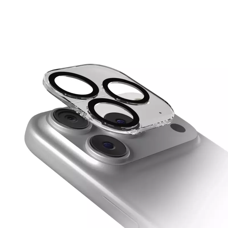 Bildschirm- und Rückseitenschutz mit Kameraobjektivschutz SBS TECAMGLIP1763P für Apple iPhone 17 Pro / 17 Pro Max, Silikon und gehärtetes Glas, transparent, 1 Stück