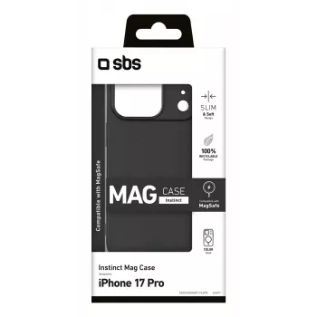 Abdeckung-Handyhülle SBS TEINSTMAGIP1763PK für Apple iPhone 17 Pro 15,9 cm (6,28 Zoll) Schwarz