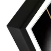 Einzelbilderrahmen ZEP AL1B4 Aluminium Schwarz