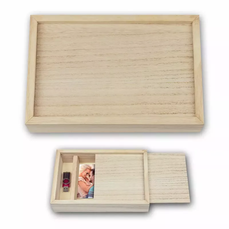 Aufbewahrungsbox ZEP CX7546 Rechteckig Holz