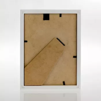 Einzelbilderrahmen ZEP Vivan 3 V33573 Holz Weiß 13x18 cm