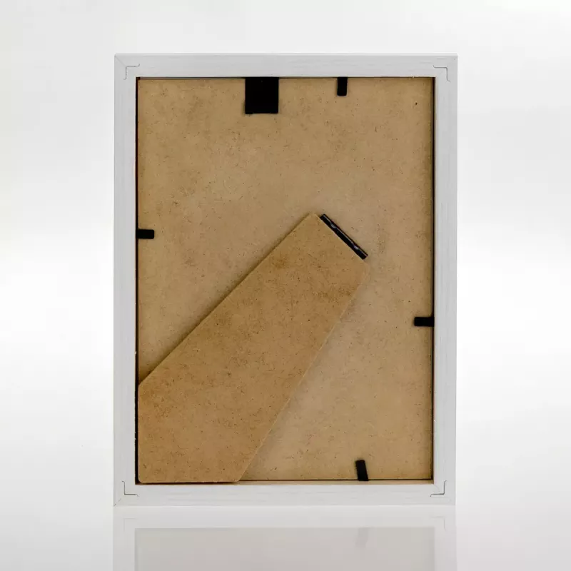 Einzelbilderrahmen ZEP Vivan 3 V33573 Holz Weiß 13x18 cm