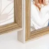 Bilderrahmen-Set ZEP Kriss 4Q Holz Braun Weiß 310x340 mm