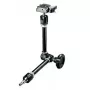 Stativarm Manfrotto 244RC Variable Friction ARM mit Platte — 490 mm Höhe, 1,11 kg, Schwarz