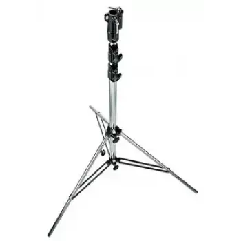 Stativbein Manfrotto 126CSU — Einzelbein, max. Tragkraft 40 kg, max. Höhe 3,33 m, Gewicht 8,3 kg, Silber