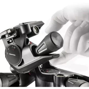 Stativkopf Manfrotto MHXPRO-3WG Schwarz Technopolymer 3/8 Zoll