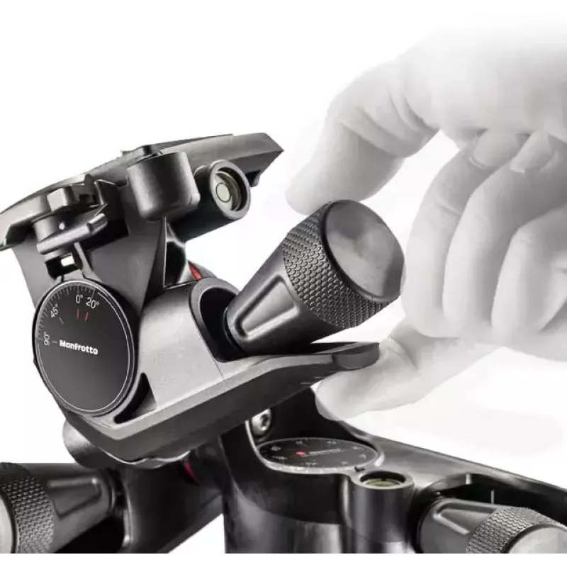 Stativkopf Manfrotto MHXPRO-3WG Schwarz Technopolymer 3/8 Zoll