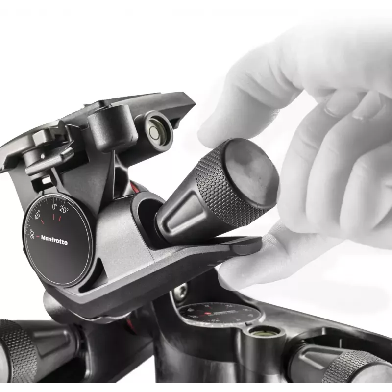 Stativkopf Manfrotto MHXPRO-3WG Schwarz Technopolymer 3/8 Zoll