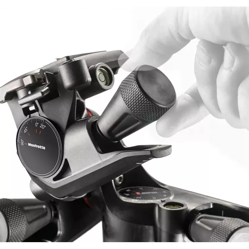 Stativkopf Manfrotto MHXPRO-3WG Schwarz Technopolymer 3/8 Zoll