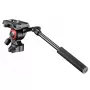Stativkopf Manfrotto MVH400AH Schwarz Aluminium 1/4 Zoll Fluid