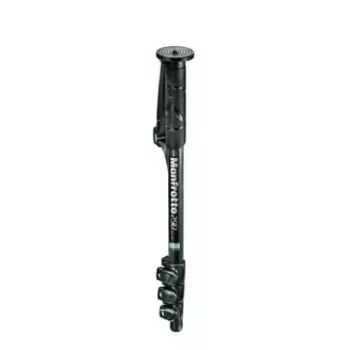 Monopod Manfrotto MM290C4 Carbon Schwarz