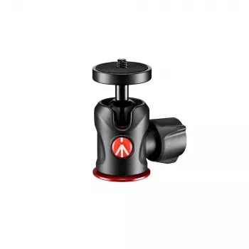 Stativkopf Manfrotto 492 Centre Kugelkopf Schwarz Rot 1/4 Zoll