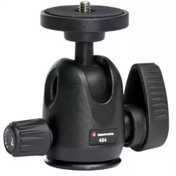 Tripod Head Manfrotto MH494-BH Schwarz Aluminium 1/4 inch Ball