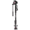 Einbeinstativ Manfrotto MVMXPRO500 Aluminium Schwarz