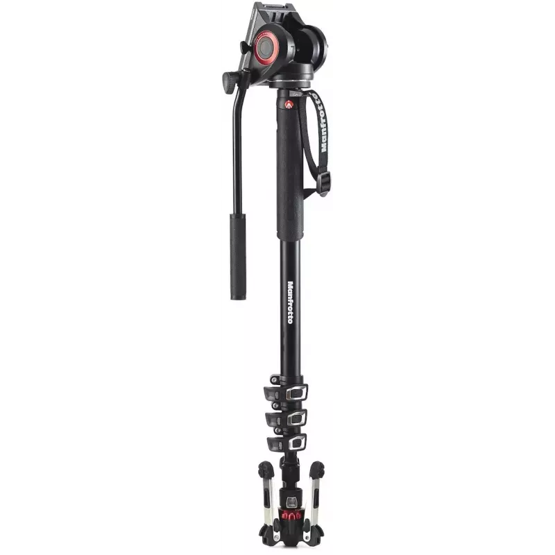 Einbeinstativ Manfrotto MVMXPRO500 Aluminium Schwarz