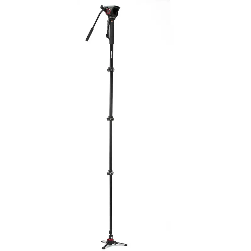 Einbeinstativ Manfrotto MVMXPRO500 Aluminium Schwarz