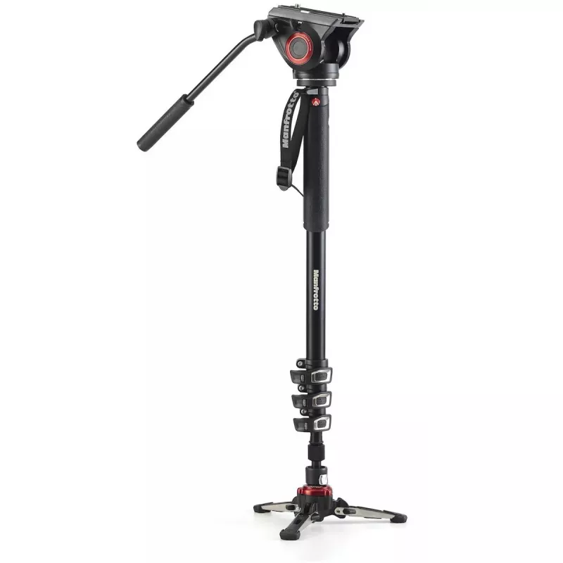 Einbeinstativ Manfrotto MVMXPRO500 Aluminium Schwarz