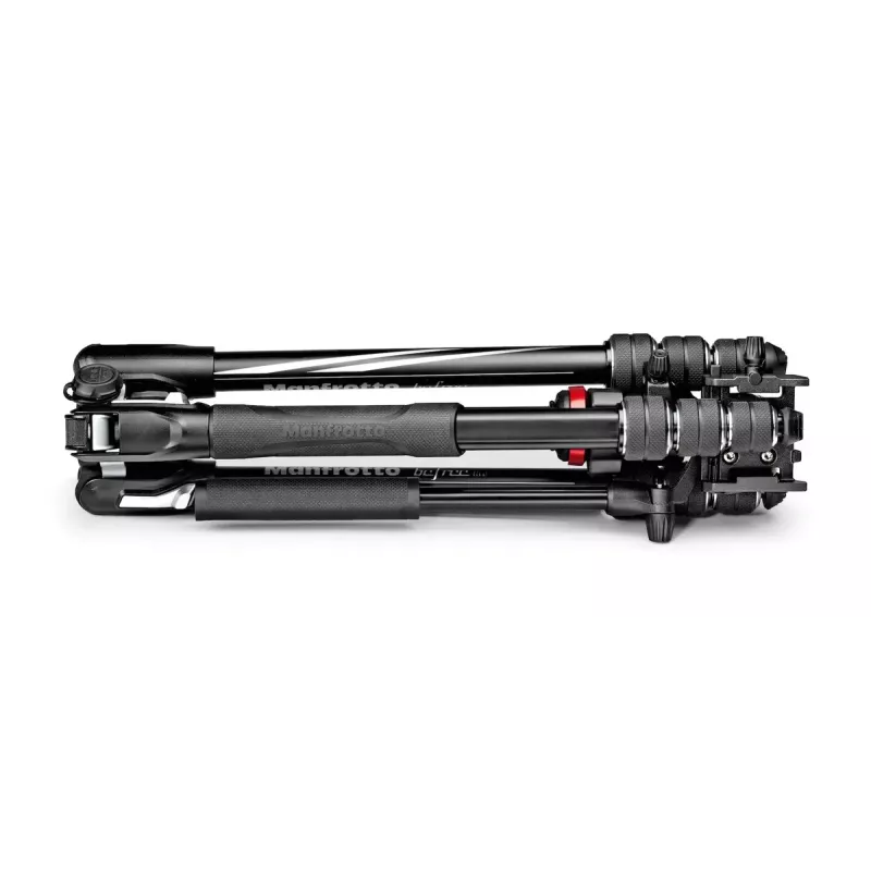 Stativ Manfrotto MVKBFRT-LIVE Digital-/Filmkameras 3 Beine Schwarz Rot Silber