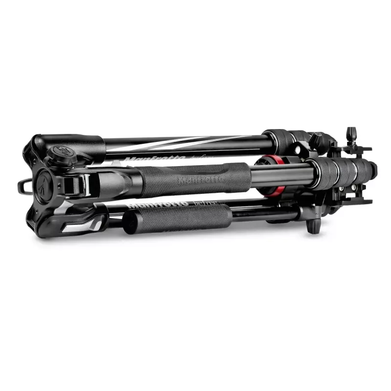 Stativ Manfrotto MVKBFRT-LIVE Digital-/Filmkameras 3 Beine Schwarz Rot Silber