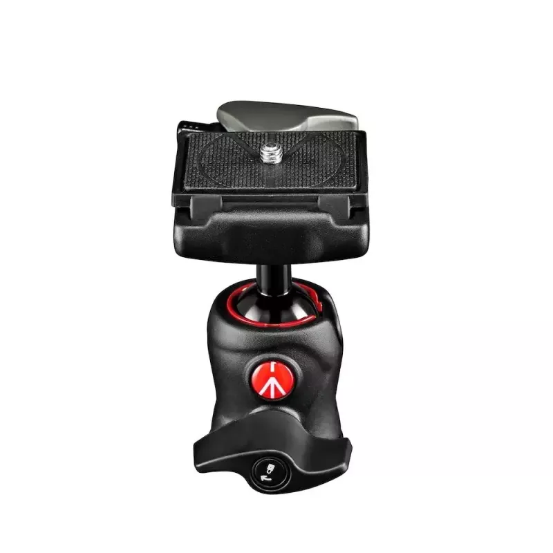 Stativkopf Manfrotto MH490-BH Schwarz Aluminium 1/4 Zoll Kugel Höhe 90 mm Gewicht 190 g