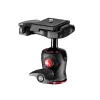 Stativkopf Manfrotto MH490-BH Schwarz Aluminium 1/4 Zoll Kugel Höhe 90 mm Gewicht 190 g