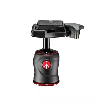 Stativkopf Manfrotto MH490-BH Schwarz Aluminium 1/4 Zoll Kugel Höhe 90 mm Gewicht 190 g