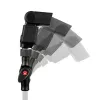 Manfrotto MLH1HS-2 Kalt-Schuh-Neigekopf mit Lichtgelenk und Schirmhalterung