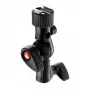 Manfrotto MLH1HS-2 Kalt-Schuh-Neigekopf mit Lichtgelenk und Schirmhalterung