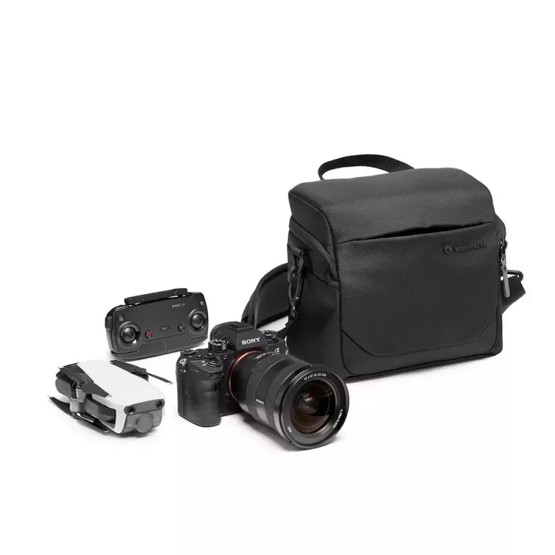 Schultertasche Manfrotto MB MA3-SB-L Schwarz Universelle Kompatibilität