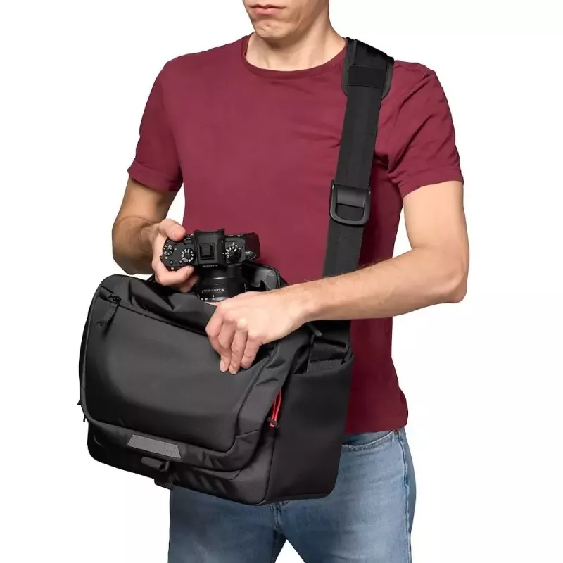 Messenger-Tasche Manfrotto MB MA3-M-M Schwarz Universal Schultergurt