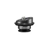 Montageplatte Manfrotto MVAQR-GIM-PLATE Aluminium Schwarz 50 mm x 35 mm