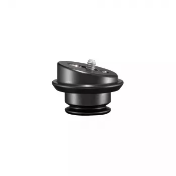 Montageplatte Manfrotto MVAQR-GIM-PLATE Aluminium Schwarz 50 mm x 35 mm