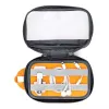 Lowepro GearUp Pouch Mini Tasche Nylon Polyester Ripstop Grau Orange